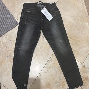 Brand new with tags Moussy black jeans